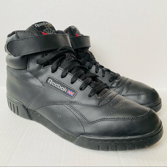 Reebok Shoes | Reebok Classic Ex-O-Fit Hi Top Sneakers | Color: Black | Size: 10.5 | Sons_Of_Style's Closet